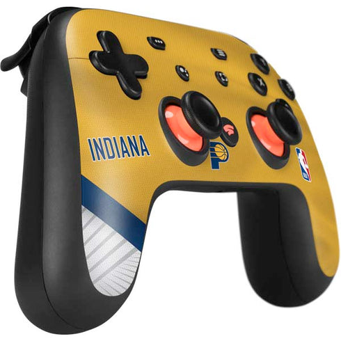 NBA Indiana Pacers Jersey Google Stadia Controller Skin